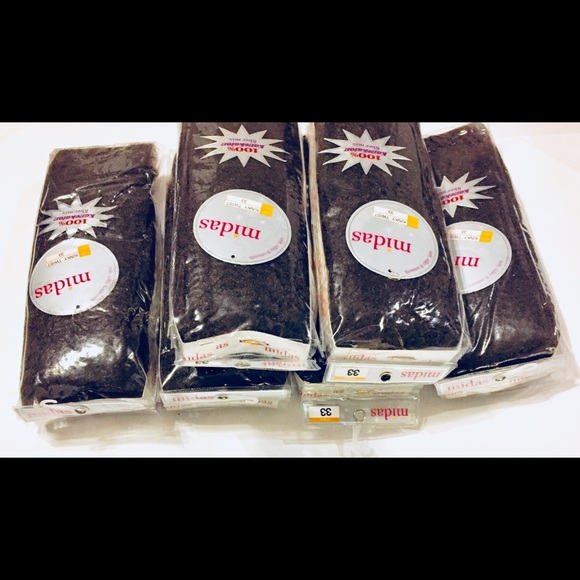 Midas Kinky Hair Extensions 100% Kanekalon LOTx3 - Picture 5 of 8